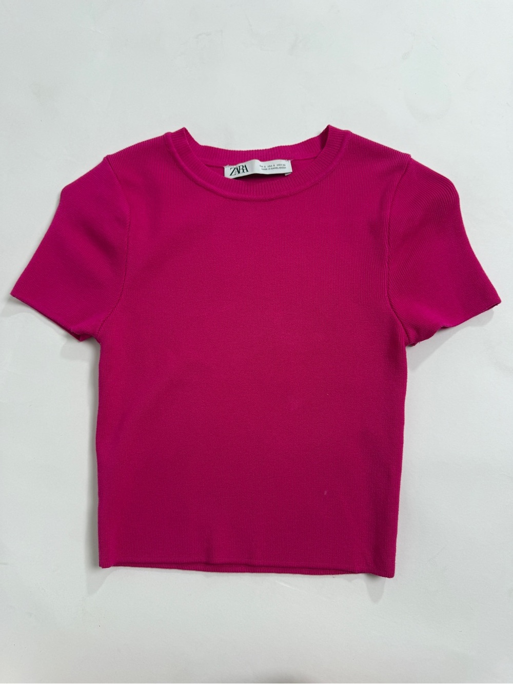 Zara pink t-shirt